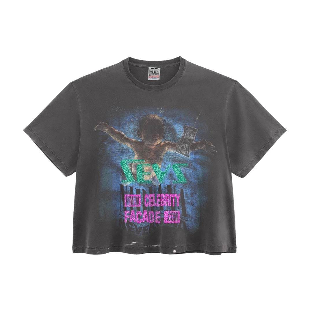 Triple Sevens Nirvana Faded Black Tee by Triple Sevens - NWAHYPE No.1 for streetwear T-Shirts in USA