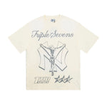 Triple Sevens NY Jesus Cream Tee by Triple Sevens - NWAHype 1 for streetwear T-Shirts in USA