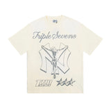 Triple Sevens NY Jesus Cream Tee by Triple Sevens - NWAHype 1 for streetwear T-Shirts in USA