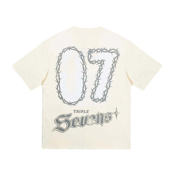 Triple Sevens NY Jesus Cream Tee by Triple Sevens - NWAHype 1 for streetwear T-Shirts in USA