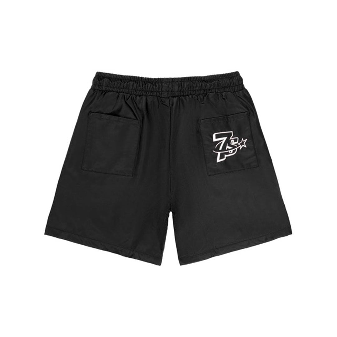 Triple Sevens Nylon Shorts Black by Triple Sevens - NWAHype 1 for streetwear Shorts in USA