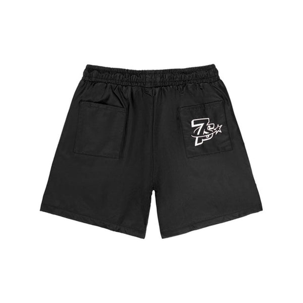 Triple Sevens Nylon Shorts Black by Triple Sevens - NWAHype 1 for streetwear Shorts in USA