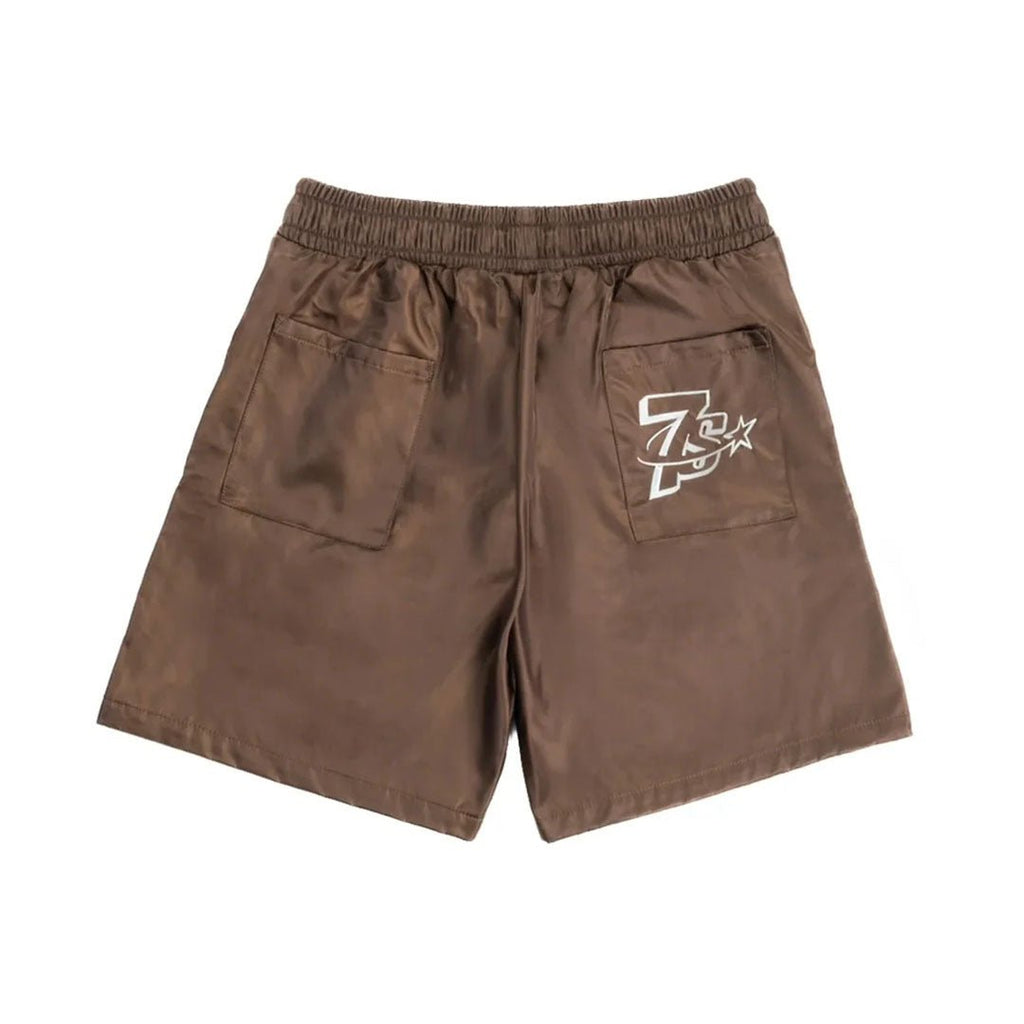 Triple Sevens Nylon Shorts Brown by Triple Sevens - NWAHype 1 for streetwear Shorts in USA