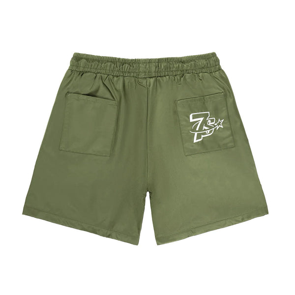 Triple Sevens Nylon Shorts Green by Triple Sevens - NWAHype 1 for streetwear Shorts in USA