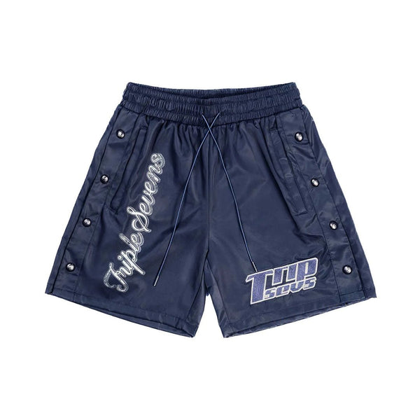 Triple Sevens Nylon Shorts Navy by Triple Sevens - NWAHype 1 for streetwear Shorts in USA