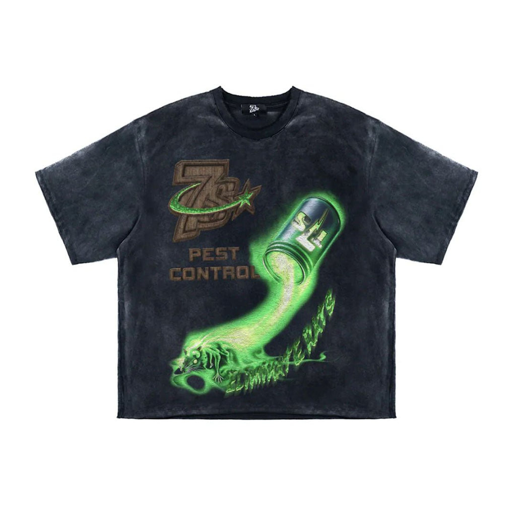Triple Sevens Pest Control Black Tee by Triple Sevens - NWAHype 1 for streetwear T-Shirts in USA