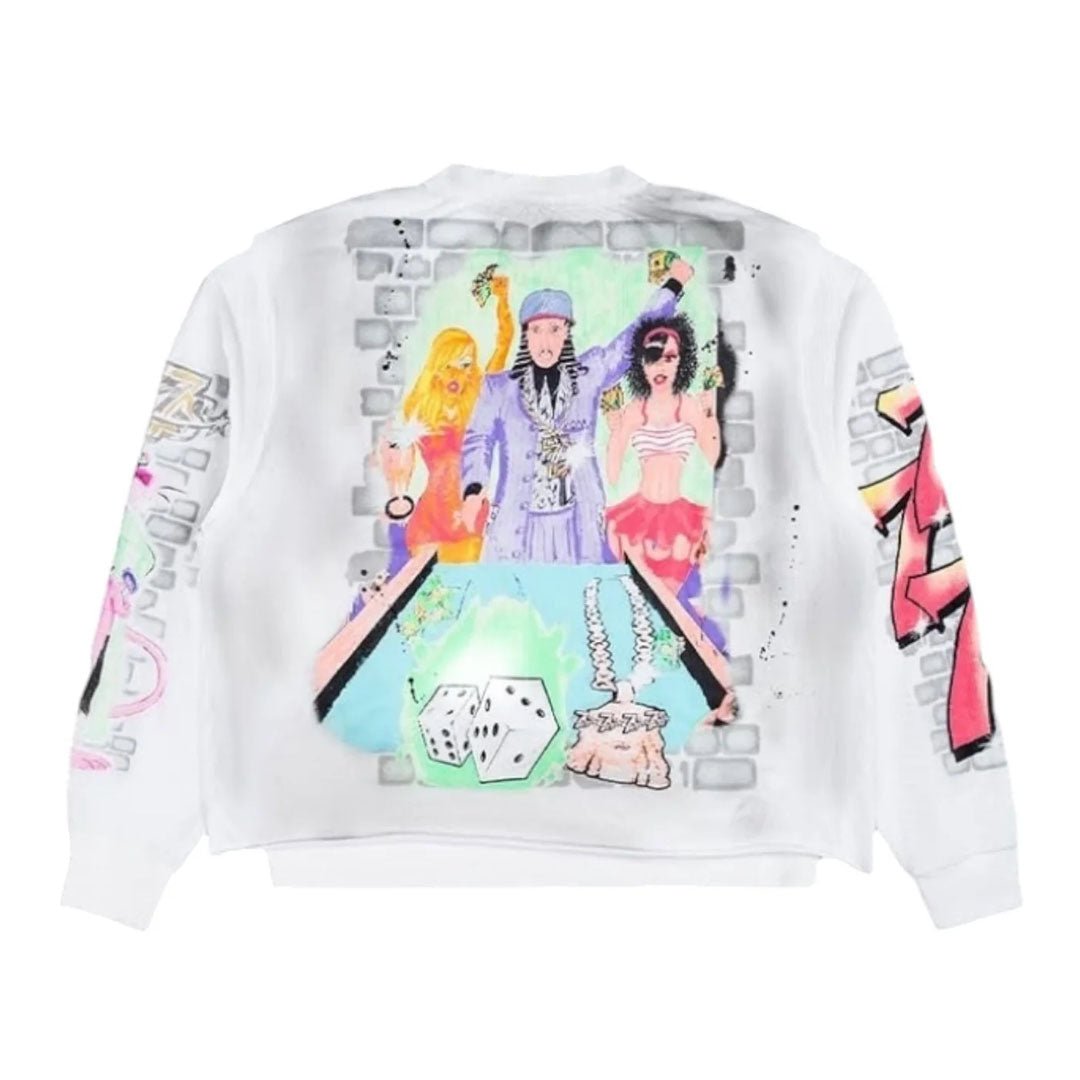 Triple Sevens Player Long Sleeve Thermal White Tee by Triple Sevens - NWAHype 1 for streetwear T-Shirts in USA