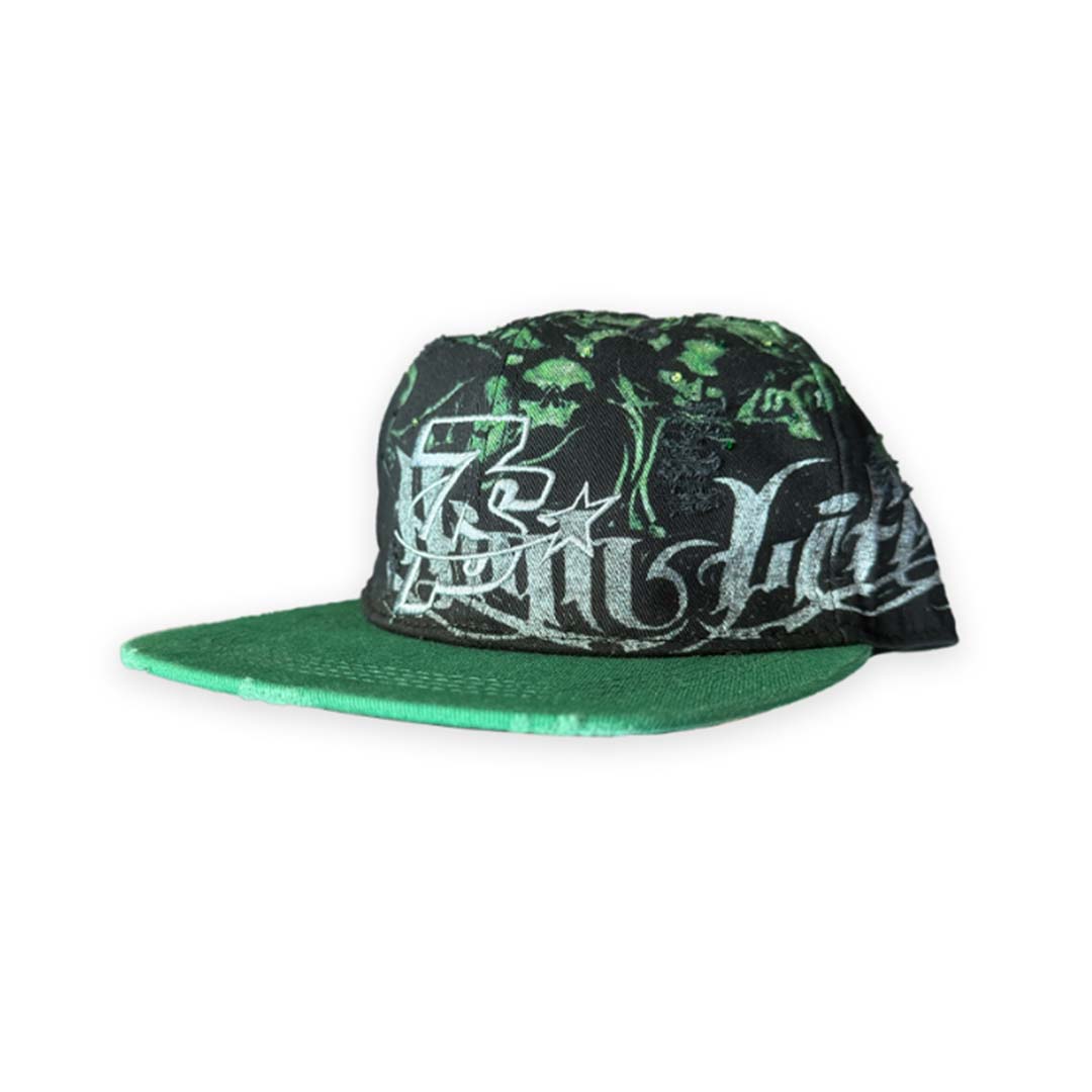 Triple Sevens Reaper Black Green Hat by Triple Sevens - NWAHYPE No.1 for streetwear Hats in USA
