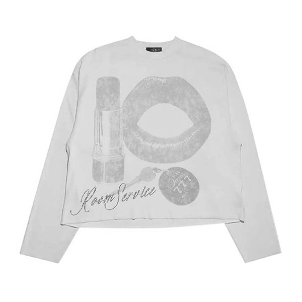 Triple Sevens Room Service Long Sleeve Tee White by Triple Sevens - NWAHYPE No.1 for streetwear T-Shirts in USA