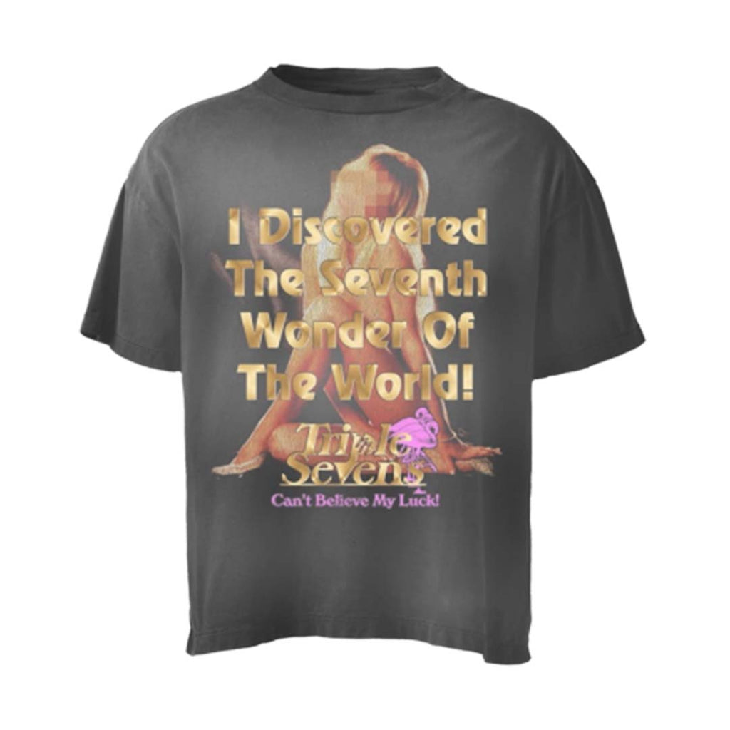 Triple Sevens Seventh Wonder Tee Faded Black by Triple Sevens - NWAHype No.1 for streetwear T-Shirts in USA