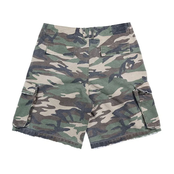 Triple Sevens Sniper Gang Camo Shorts by Triple Sevens - NWAHype 1 for streetwear Shorts in USA