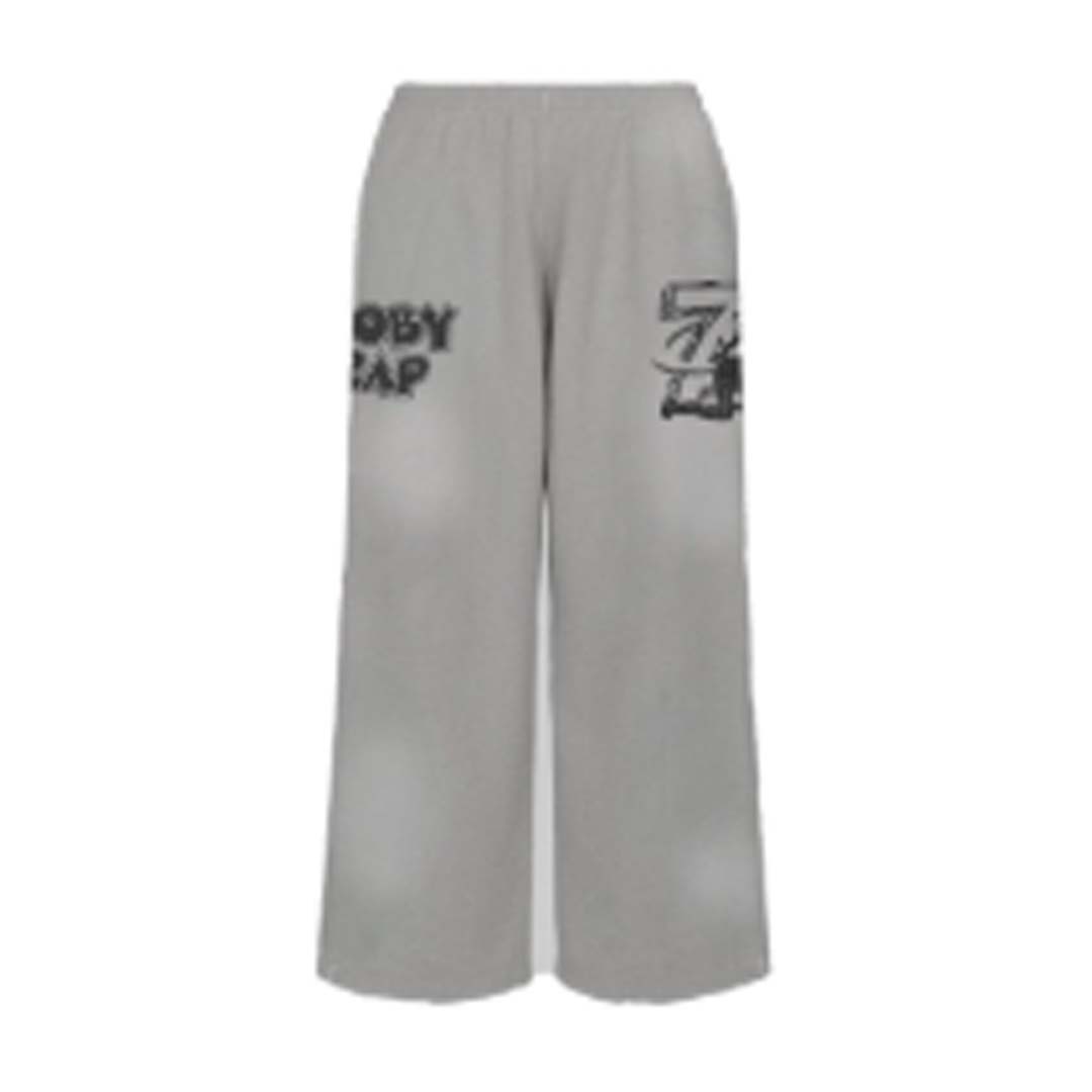 Triple Sevens Trap Logo Sweatpants Grey by Triple Sevens - NWAHype 1 for streetwear Pants in USA