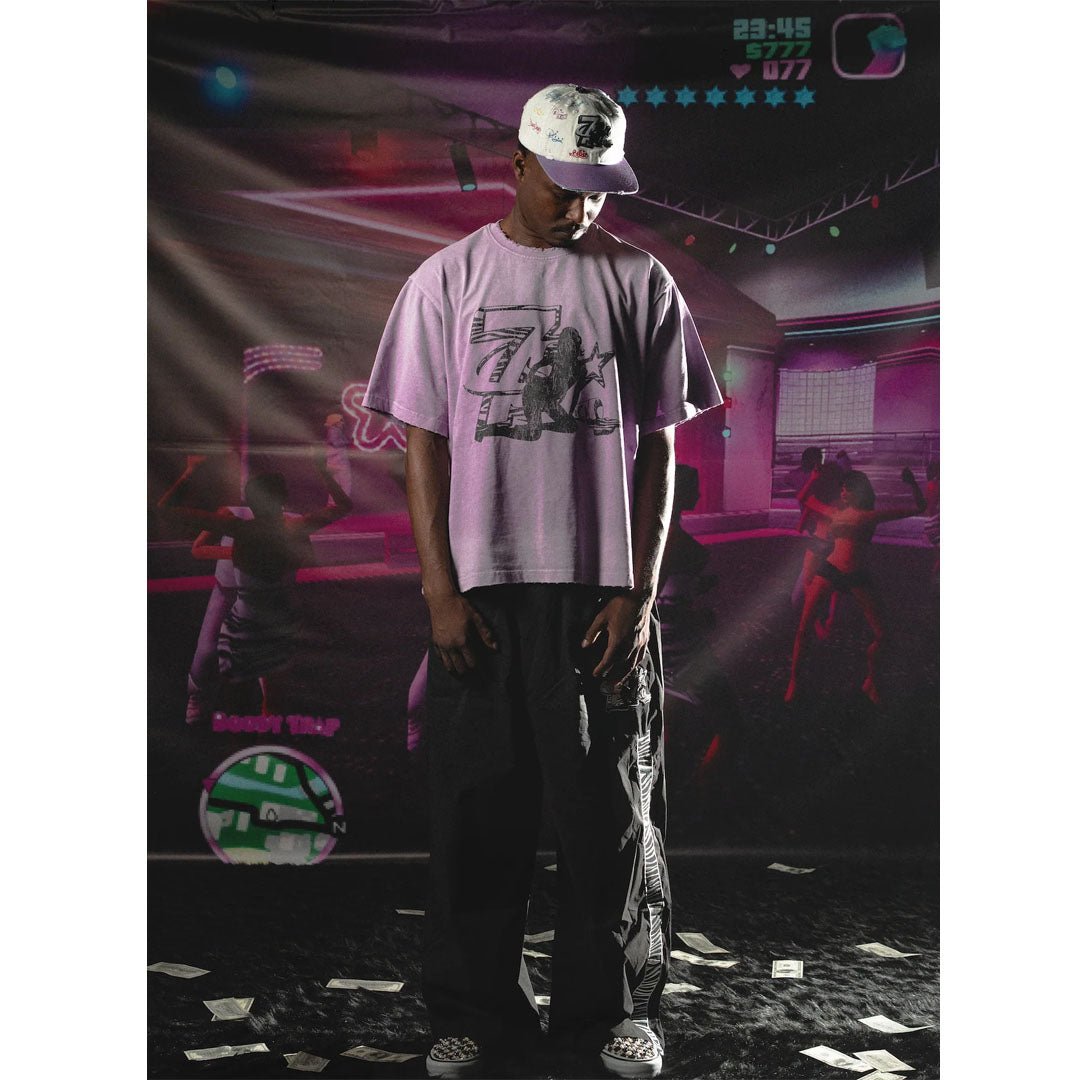 Triple Sevens Trap Logo White Snapback Hat by Triple Sevens - NWAHype 1 for streetwear Hats in USA