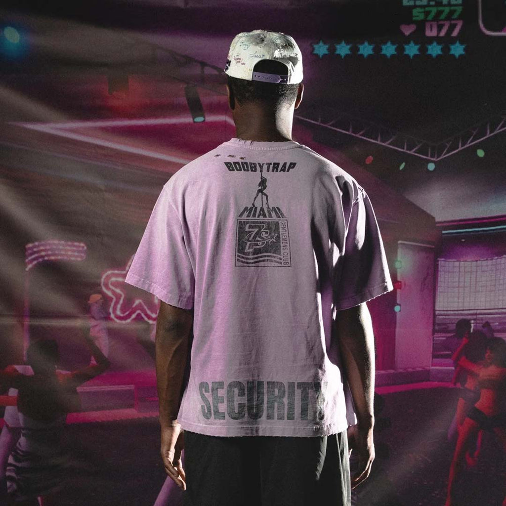Triple Sevens Trap Security Purple Tee by Triple Sevens - NWAHype 1 for streetwear T-Shirts in USA