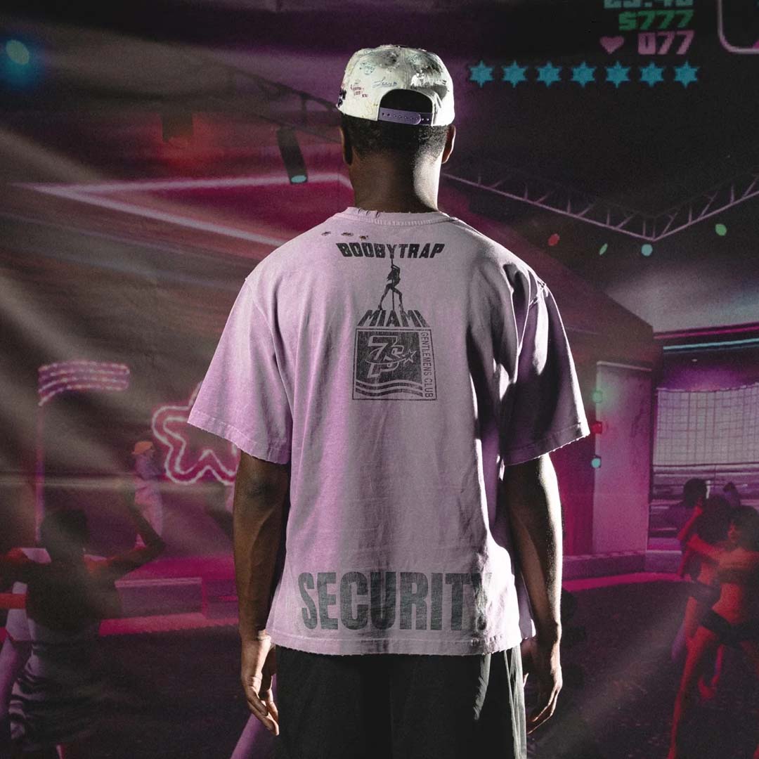 Triple Sevens Trap Security Purple Tee by Triple Sevens - NWAHype 1 for streetwear T-Shirts in USA
