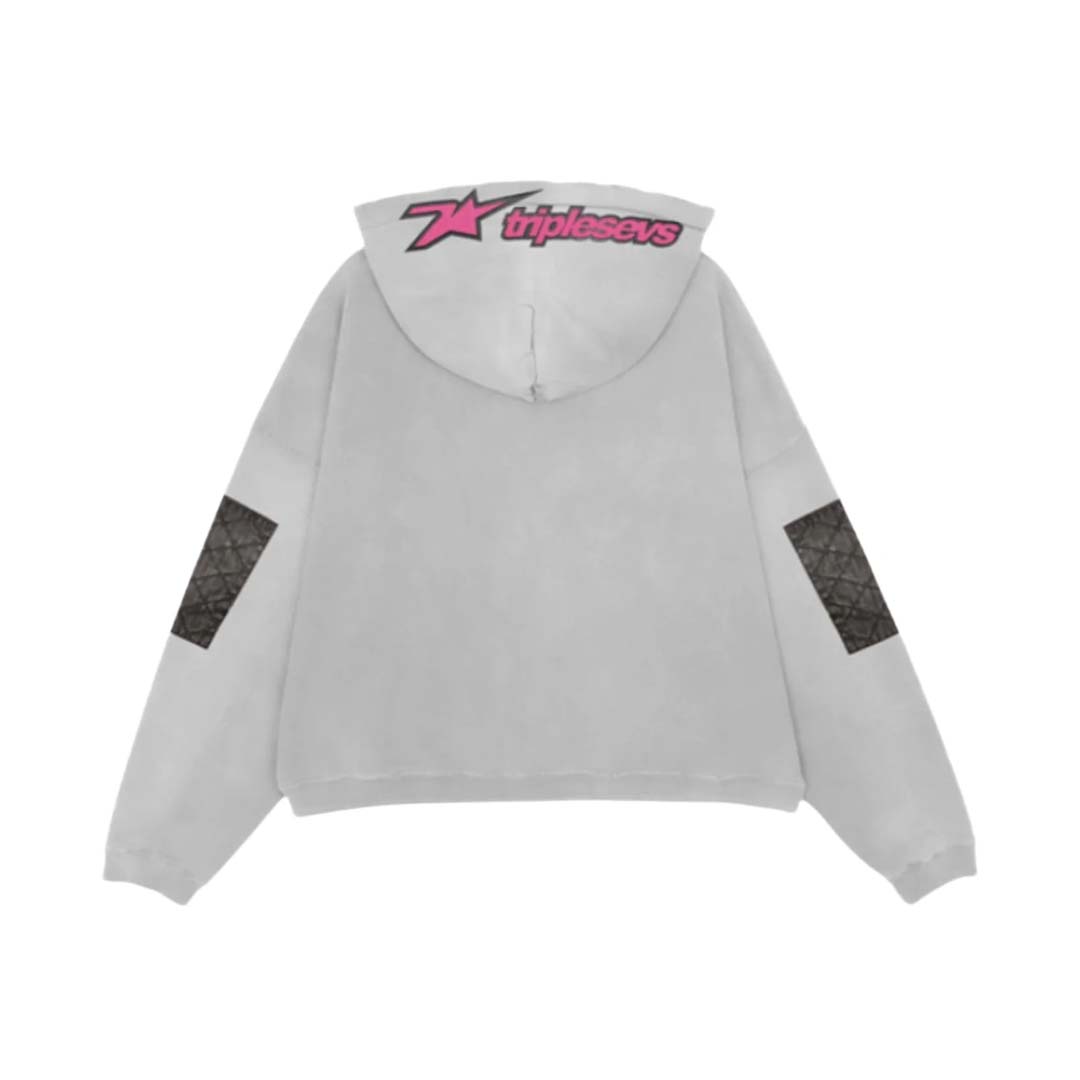Triple Sevens Vice Grey Zip Up Hoodie by Triple Sevens - NWAHYPE No.1 for streetwear Hoodies in USA
