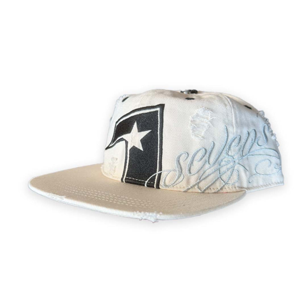 Triple Sevens White Black Famous Hat by Triple Sevens - NWAHYPE No.1 for streetwear Hats in USA