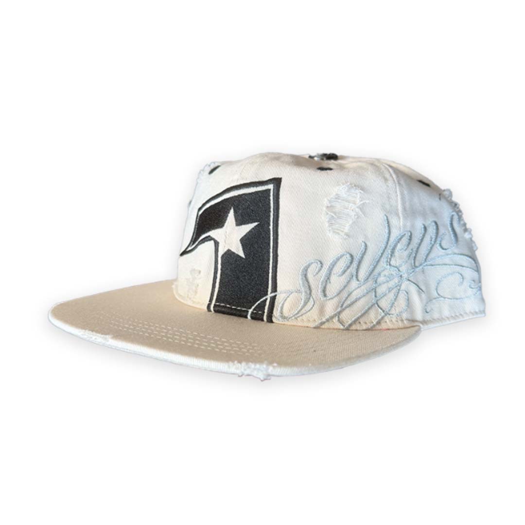 Triple Sevens White Black Famous Hat by Triple Sevens - NWAHYPE No.1 for streetwear Hats in USA