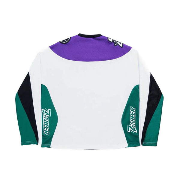 Triple Sevens x Sniper Gang 1800 Racing Jersey Green Purple by Triple Sevens - NWAHype 1 for streetwear T-Shirts in USA