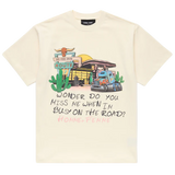 Homme Femme Truck Stop Tee Cream