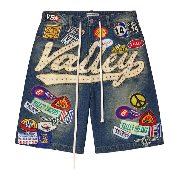 Vale Forever 1980s Jorts 'Mid/Wash' by Vale Forever - NWAHype 1 for streetwear Shorts in USA