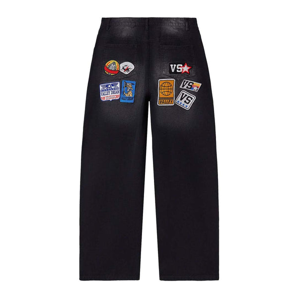 Vale Forever 1980s Painters Baggy Pants 'Black' by Vale Forever - NWAHYPE No.1 for streetwear Pants in USA