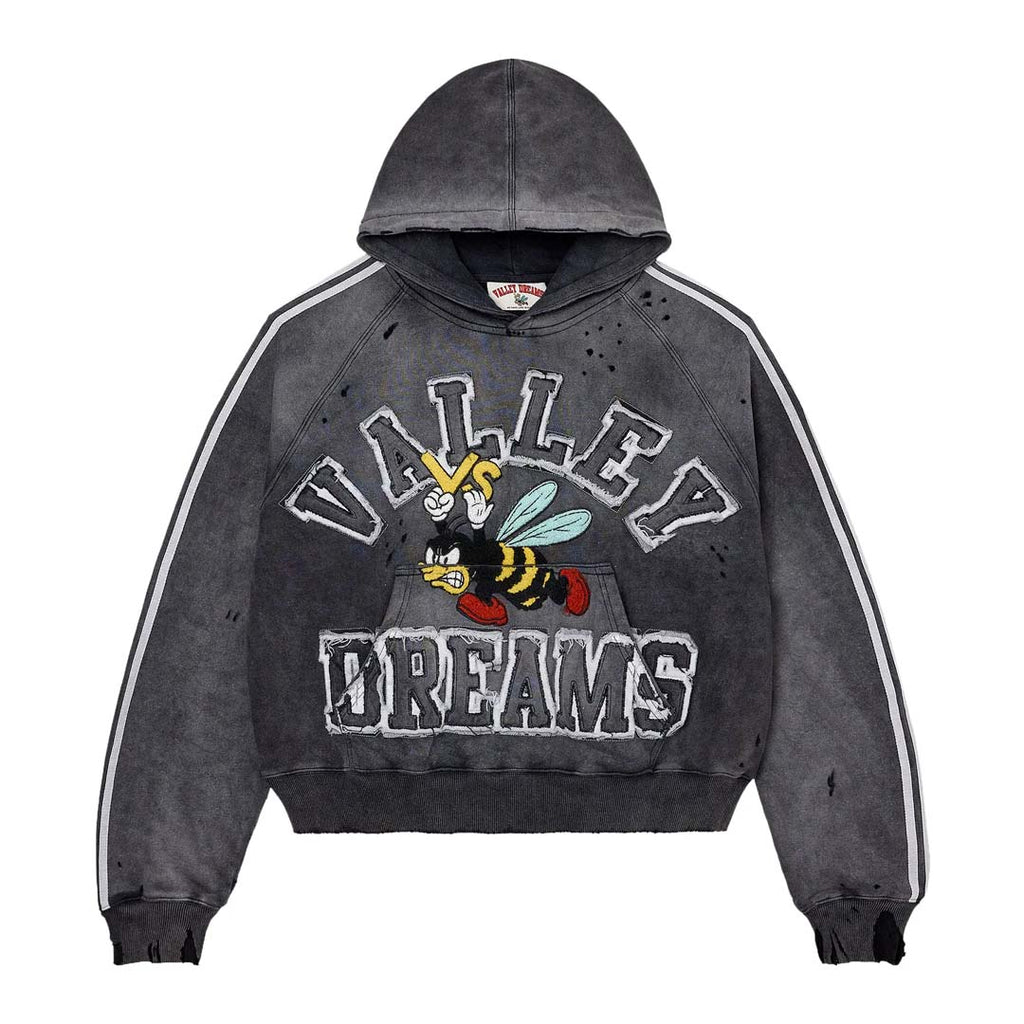 Vale Forever Anthem Hoodie Pullover 'Black/Mono' by Vale Forever - NWAHype No.1 for streetwear Hoodies in USA