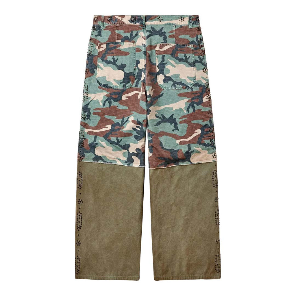 Vale Forever Armor Split Pants Green Camo by Vale Forever - NWAHYPE No.1 for streetwear Pants in USA