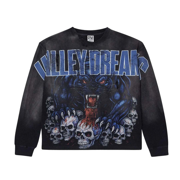 Vale Forever Big Panther Black Thermal Tee by Vale Forever - NWAHYPE No.1 for streetwear T-Shirts in USA