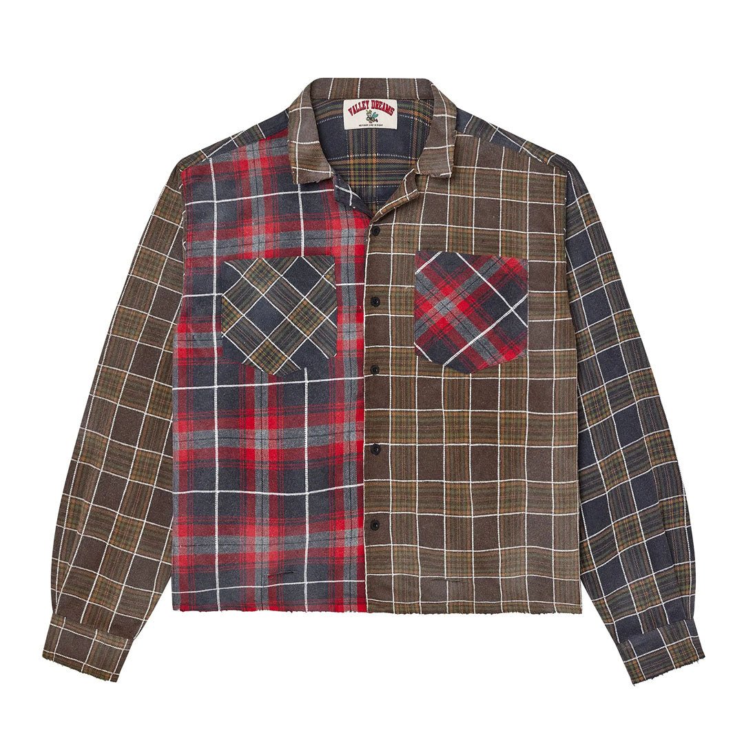 Vale Forever Billie Flannel 'Red/Brown' by Vale Forever - NWAHype 1 for streetwear T-Shirts in USA