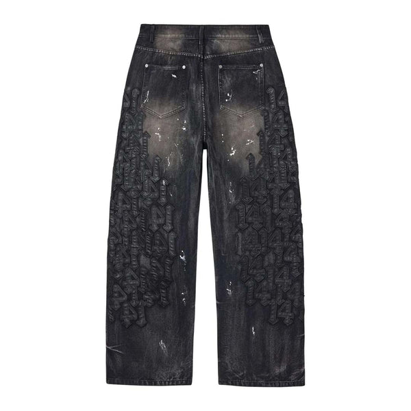 Vale Forever Black Cat Denim Jeans by Vale Forever - NWAHYPE No.1 for streetwear Pants in USA