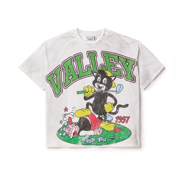 Vale Forever Black Cat White Tee by Vale Forever - NWAHYPE No.1 for streetwear T-Shirts in USA