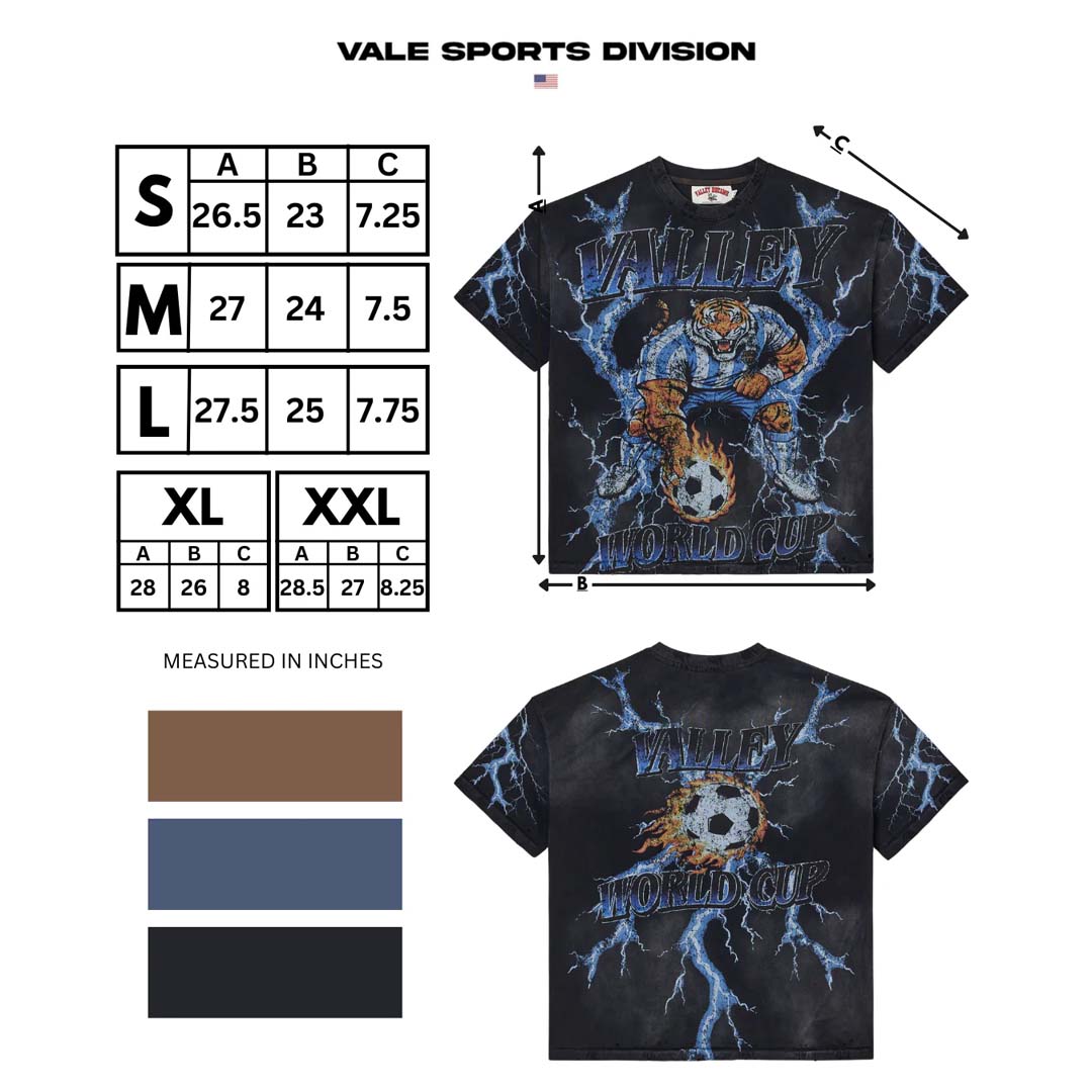 Vale Forever Black Thunder Tee Black by Vale Forever - NWAHYPE No.1 for streetwear T-Shirts in USA