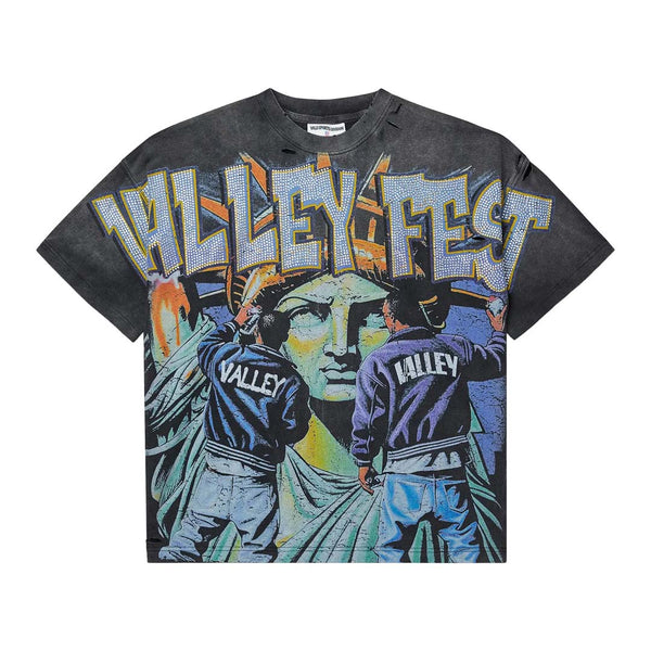 Vale Forever Bling Graffiti Tee Faded Black by Vale Forever - NWAHYPE No.1 for streetwear T-Shirts in USA
