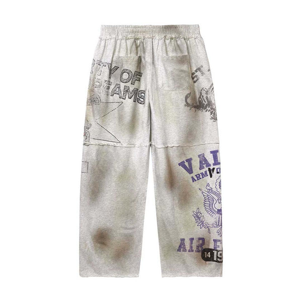 Vale Forever Butcher Sweatpants Distressed Grey by Vale Forever - NWAHYPE No.1 for streetwear Pants in USA