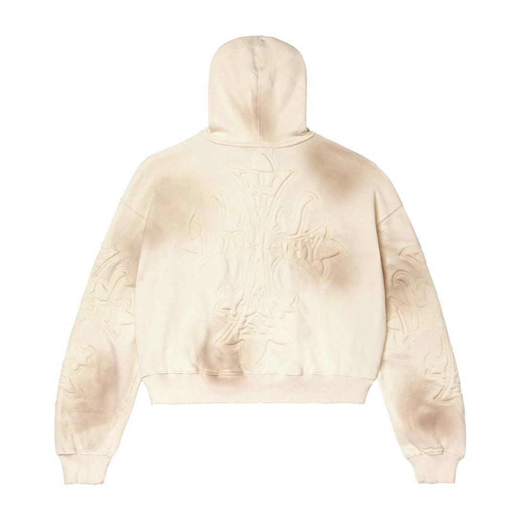 Vale Forever Carver Zip Up Hoodie Cream by Vale Forever - NWAHYPE No.1 for streetwear Hoodies in USA