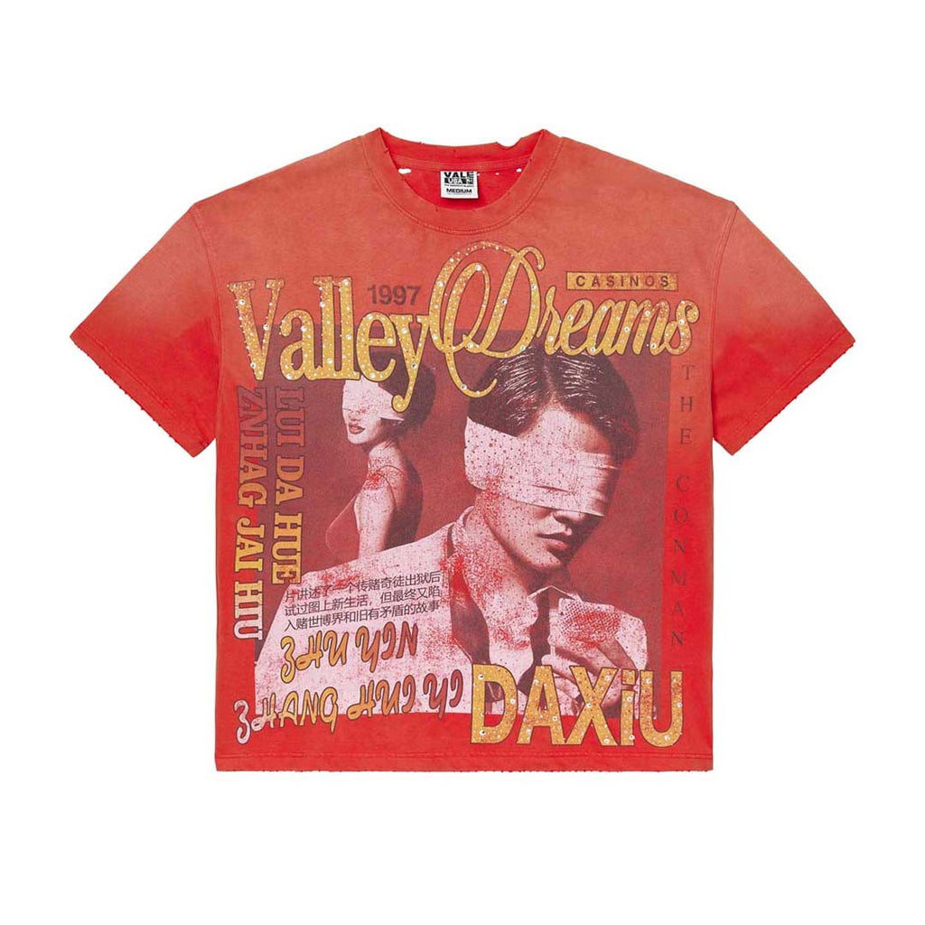 Vale Forever Casino Bling Tee Faded Red by Vale Forever - NWAHYPE No.1 for streetwear T-Shirts in USA
