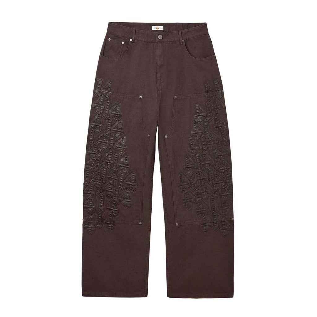 Vale Forever Charlie Denim Pants Brown by Vale Forever - NWAHYPE No.1 for streetwear Pants in USA