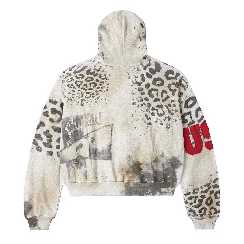 Vale Forever Cheetah Zip Up Hoodie Grey by Vale Forever - NWAHype No.1 for streetwear Hoodies in USA