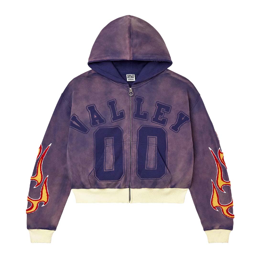 Vale Forever Chimera Zip Up Hoodie 'Purple' by Vale Forever - NWAHype 1 for streetwear Hoodies in USA