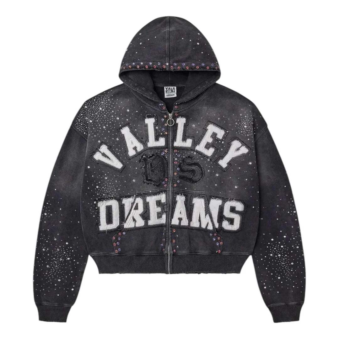 Vale Forever Classico Zip Up Hoodie Black by Vale Forever - NWAHype 1 for streetwear Hoodies in USA