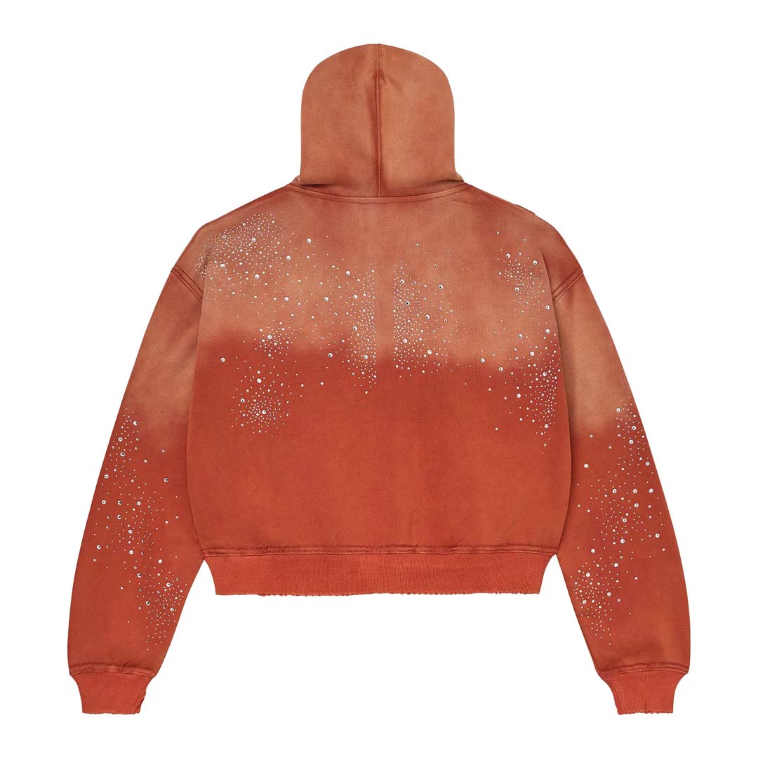 Vale Forever Classico Zip Up Hoodie 'Orange' by Vale Forever - NWAHYPE No.1 for streetwear Hoodies in USA