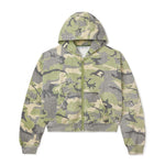 Vale Forever Crystal Camo Zip Up Work Jacket by Vale Forever - NWAHype No.1 for streetwear Hoodies in USA