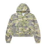 Vale Forever Crystal Camo Zip Up Work Jacket by Vale Forever - NWAHype No.1 for streetwear Hoodies in USA