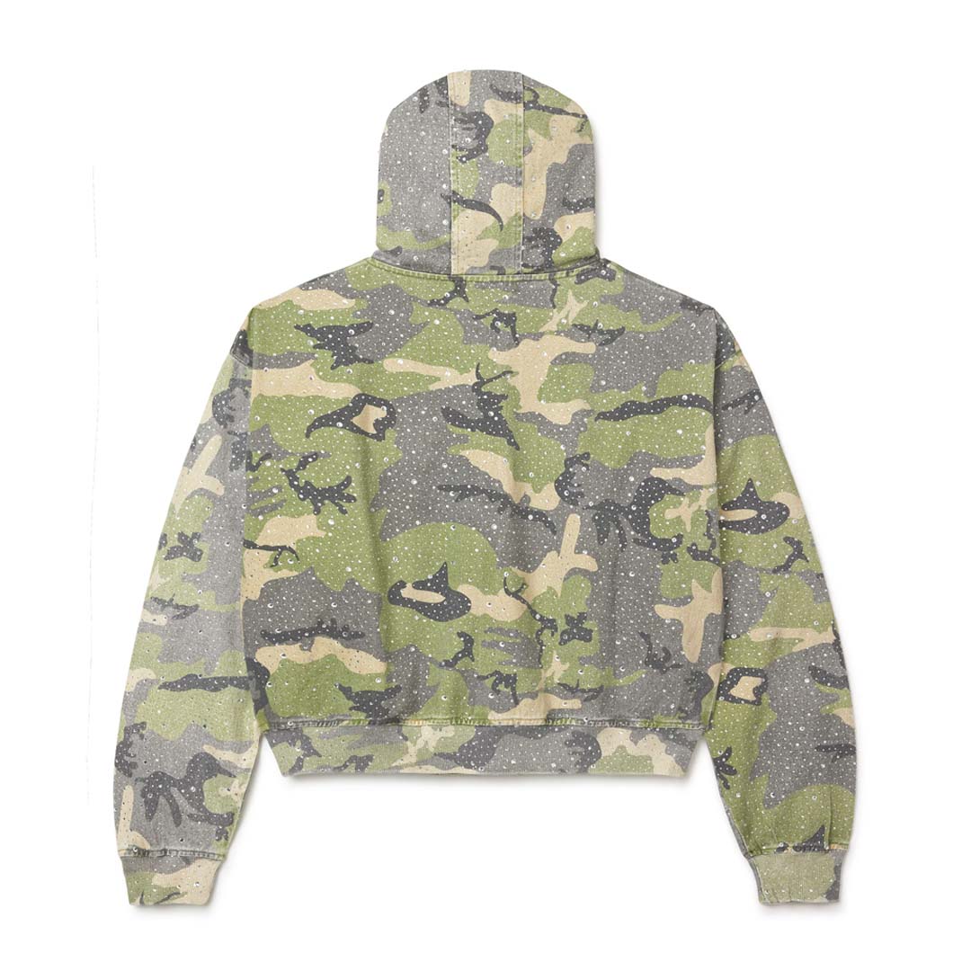Vale Forever Crystal Camo Zip Up Work Jacket by Vale Forever - NWAHype No.1 for streetwear Hoodies in USA