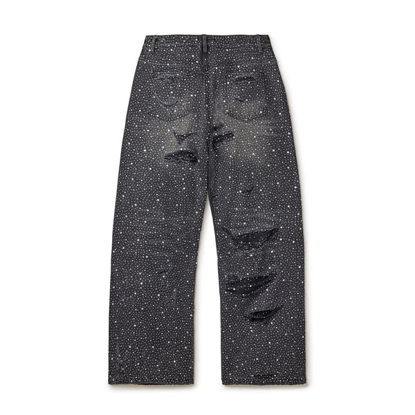 Vale Forever Crystal Rain Denim Black by Vale Forever - NWAHYPE No.1 for streetwear Pants in USA