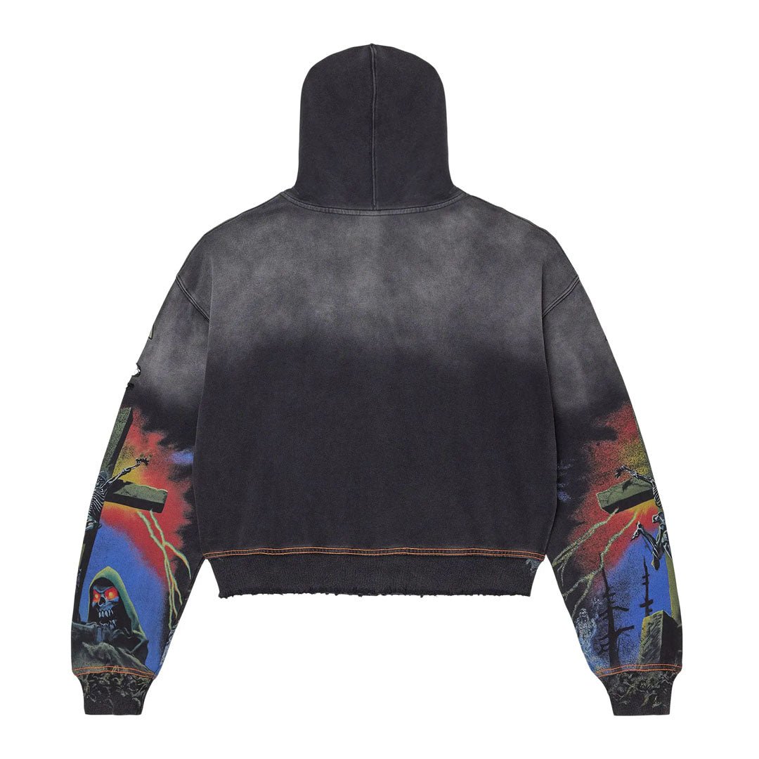 Vale Forever Damned Big Zip Up Hoodie 'Black' by Vale Forever - NWAHype No.1 for streetwear Hoodies in USA