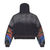 Vale Forever Damned Big Zip Up Hoodie 'Black' by Vale Forever - NWAHype No.1 for streetwear Hoodies in USA