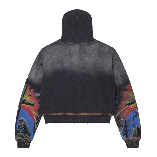 Vale Forever Damned Big Zip Up Hoodie 'Black' by Vale Forever - NWAHype No.1 for streetwear Hoodies in USA
