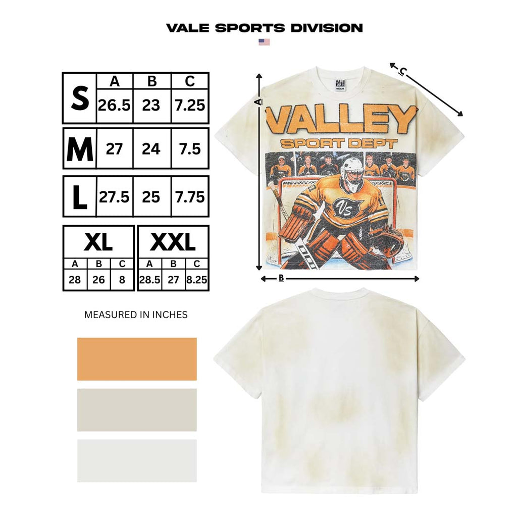 Vale Forever Defensive Anchor Tee Cream by Vale Forever - NWAHype No.1 for streetwear T-Shirts in USA